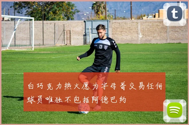 白巧克力热火愿为字母哥交易任何球员唯独不包括阿德巴约